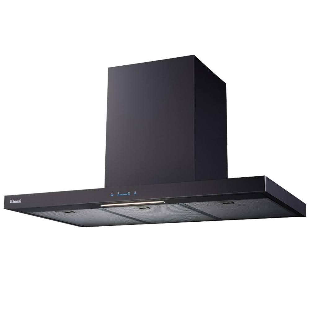 【林內】倒T型黑色不鏽鋼觸控120公分排油煙機RH-1231(B) 基本安裝