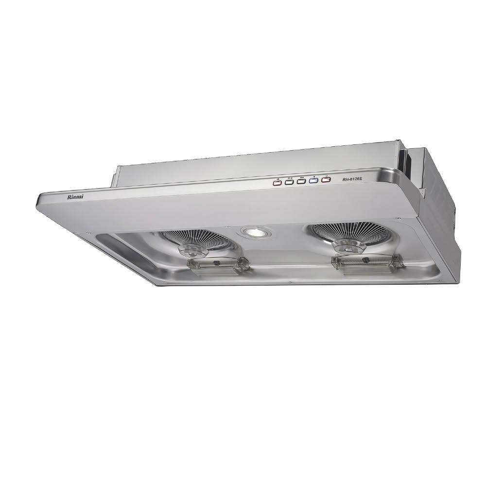 【林內】隱藏式不鏽鋼80公分排油煙機RH-8126E 基本安裝