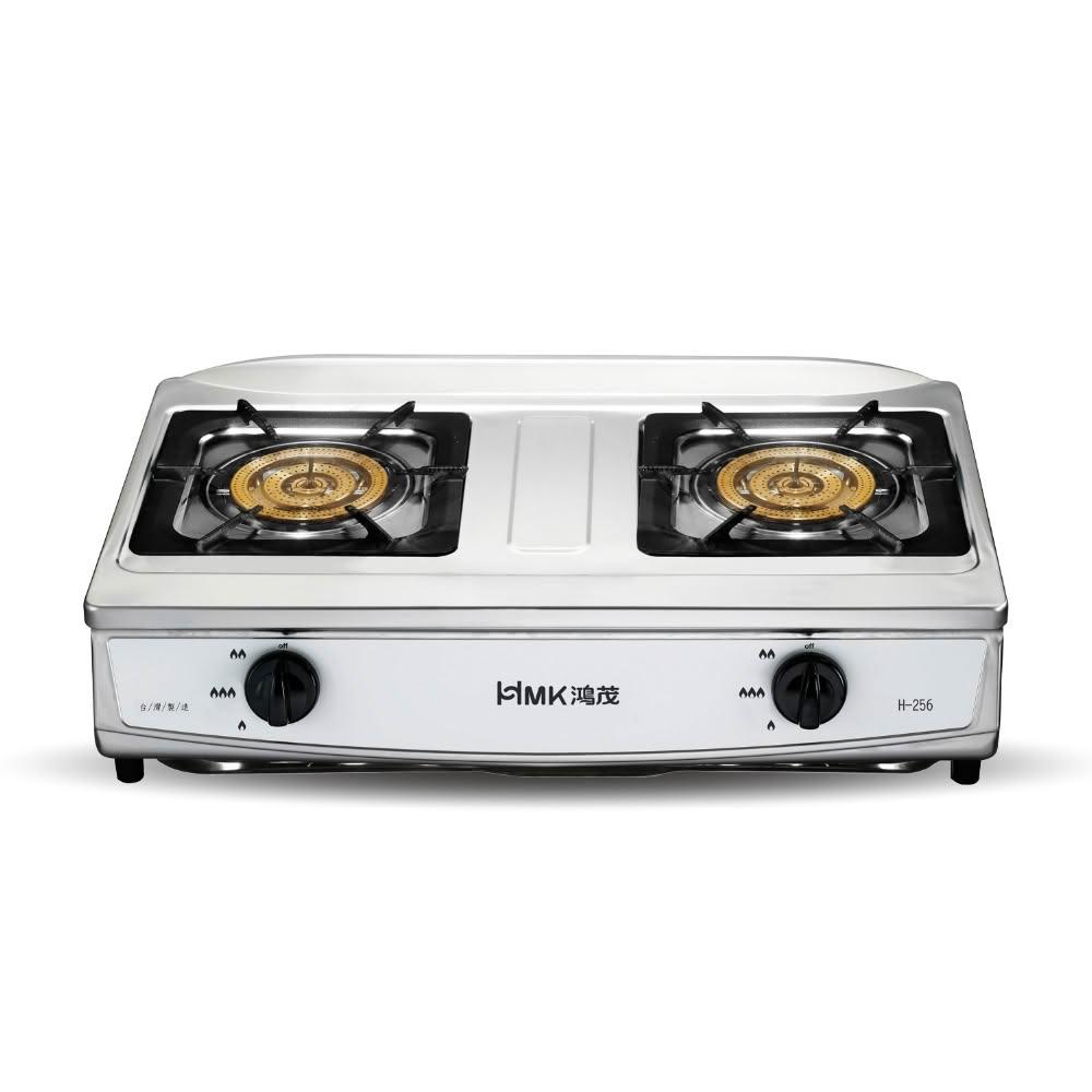 【HMK 鴻茂】二口爐台爐瓦斯爐天然氣H-256-NG1 基本安裝
