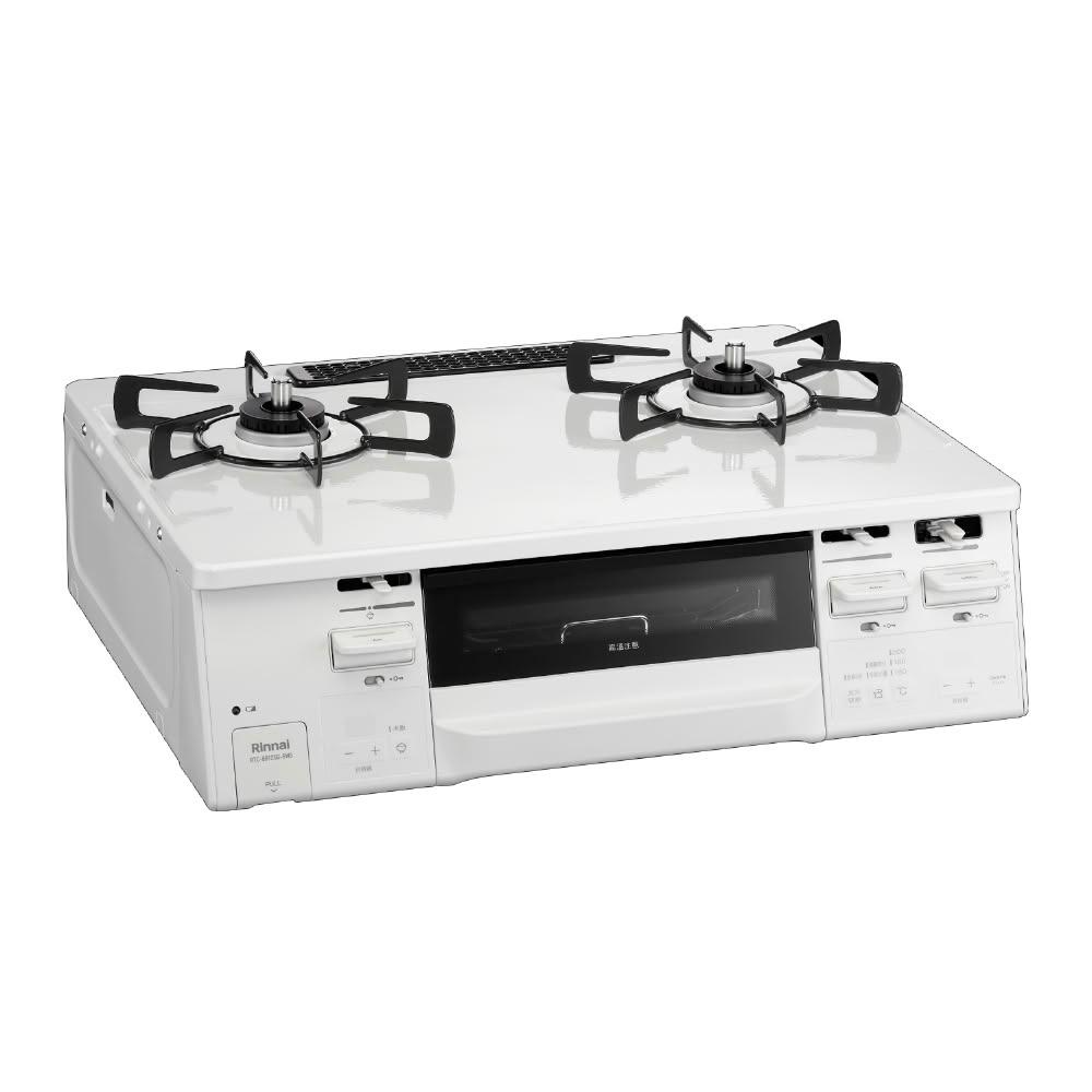 【林內】HOWARO台爐式感溫二口爐小烤箱爐連烤瓦斯爐桶裝瓦斯RTC-6912SG-EWS-TR-LPG 基本安裝