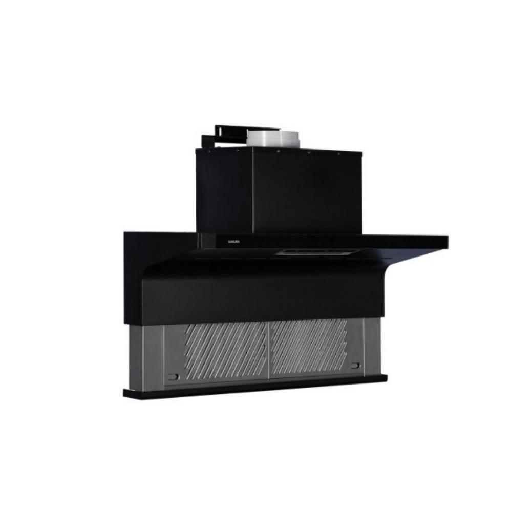 櫻花80公分近吸式半隱藏式升降款排油煙機R7352AL 標準安裝