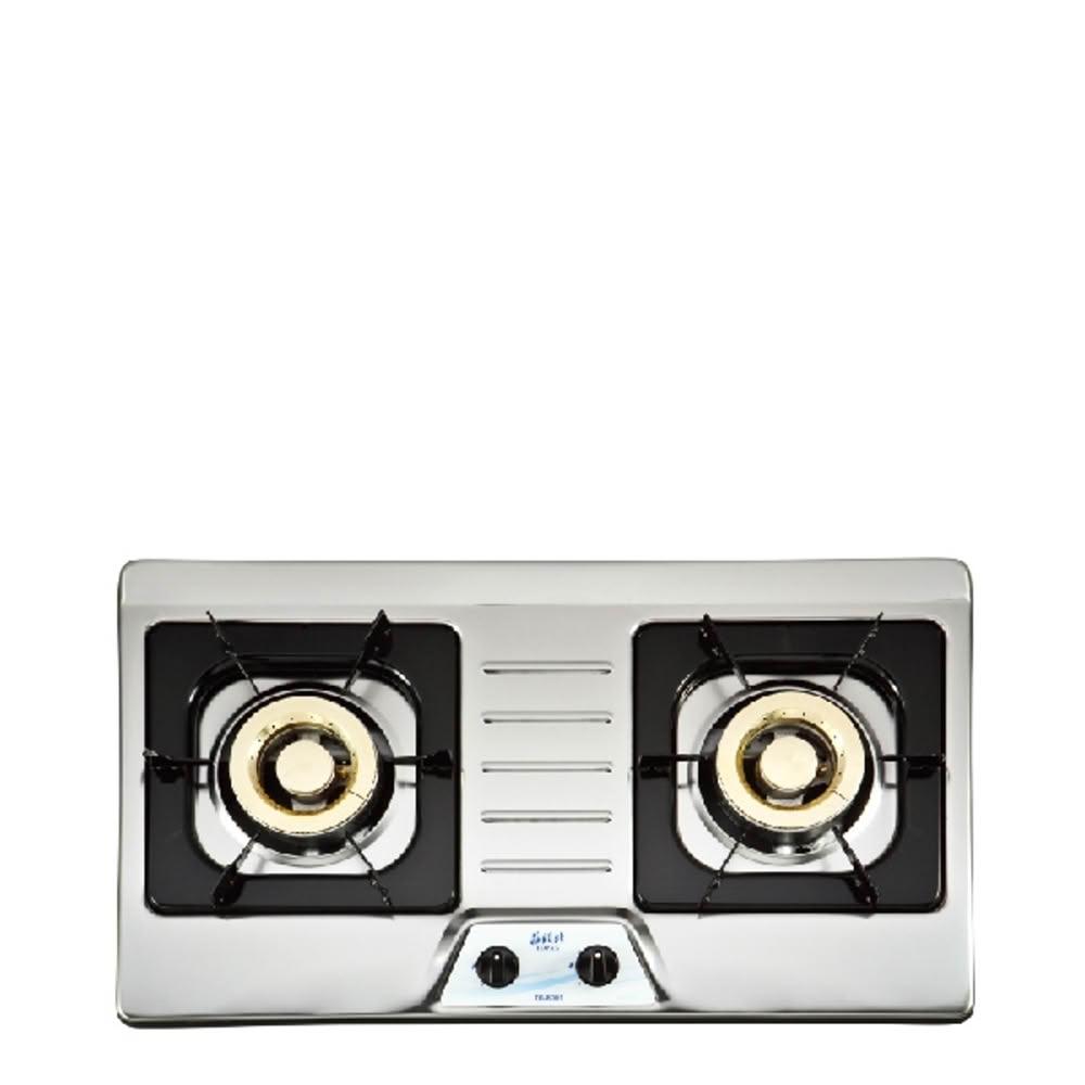 【莊頭北】二口檯面爐TG-8001瓦斯爐桶裝瓦斯TG-8001_LPG 基本安裝