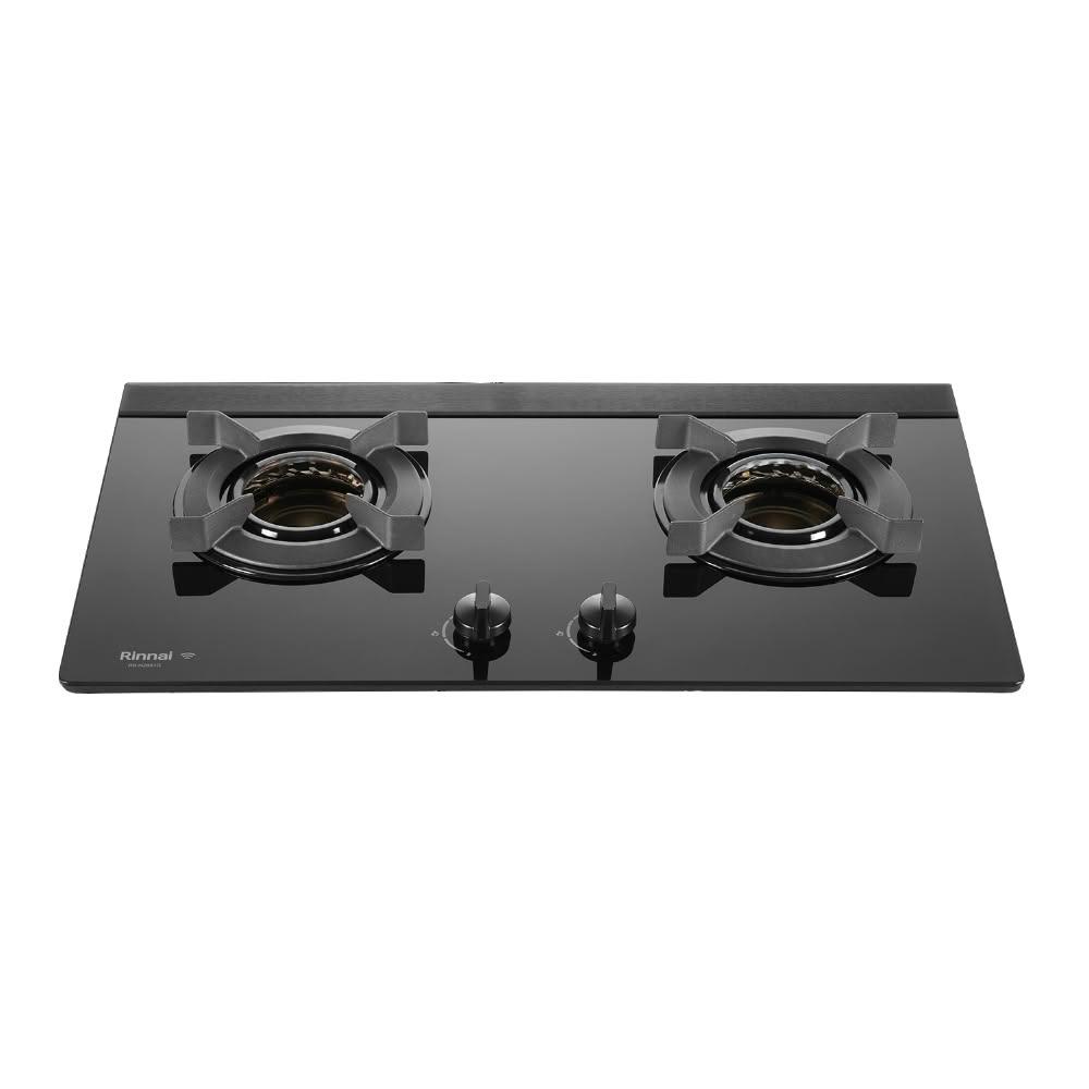 【林內】(全省安裝)雙口爐內焰檯面爐LED旋鈕定時連動瓦斯爐天然氣RB-N2681G-B-NG1