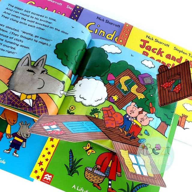 Fairy Tales 6 Book(翻翻書音檔Nick Sharratt)
