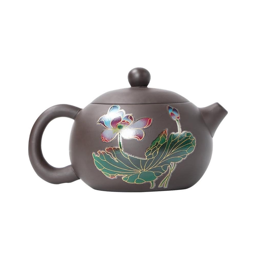 小慕Kogure 紫砂壺遇熱水變色鳳鳴西施壺會唱歌茶壺禮盒裝