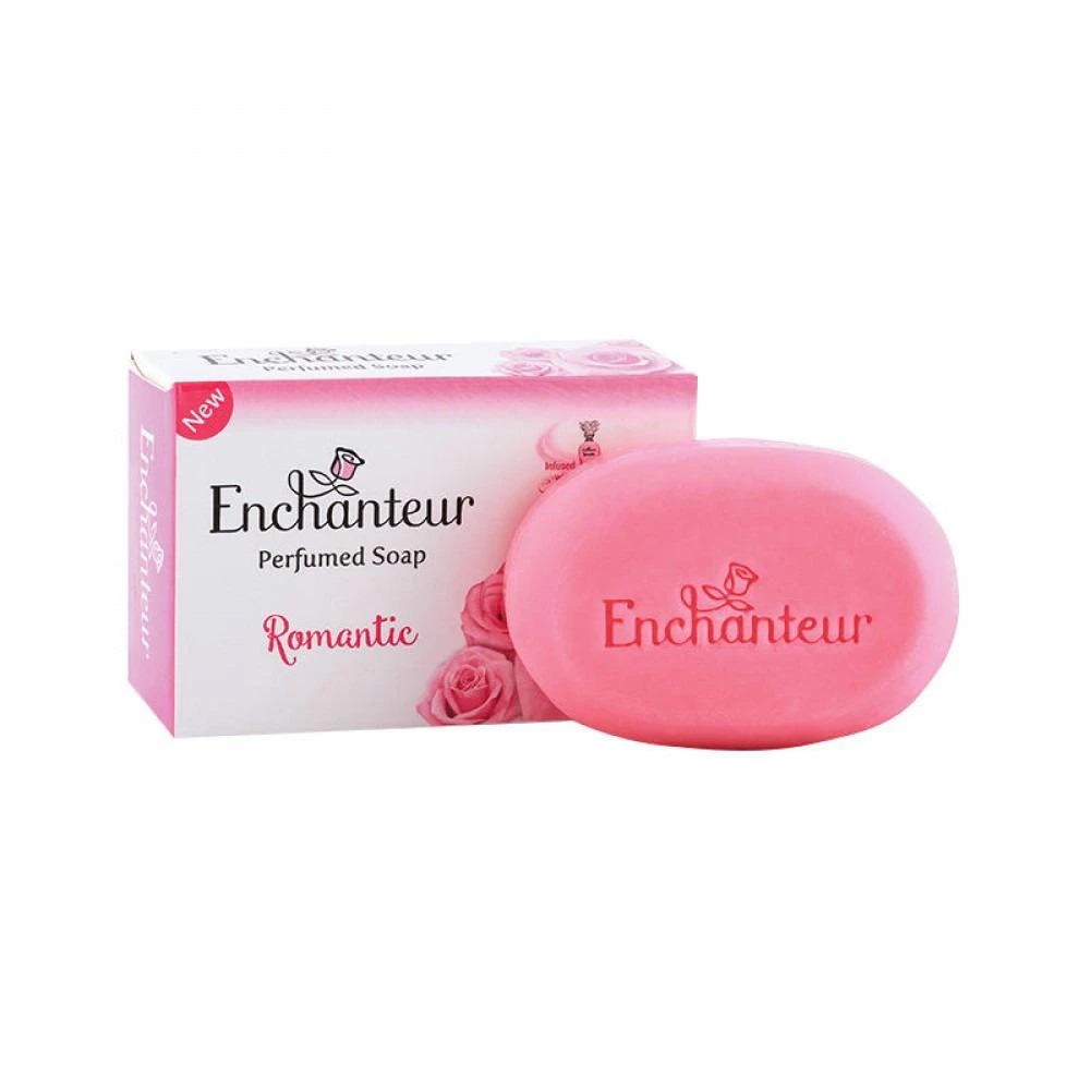 【Enchanteur 艾詩】香水香氛皂90g(粉)(玫瑰茉莉)∣(3%mo幣回饋) 香水香氛皂 奢華香水皂 肥皂 精油皂 手工皂 共3款 Enchanteur 選品生活屋