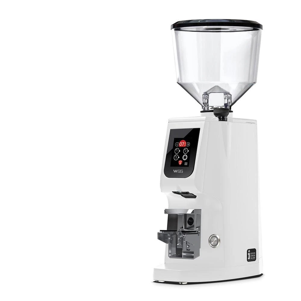 EUREKA 優瑞卡 ATOM W 65 秤重版咖啡磨豆機-白色(EG0024WH)