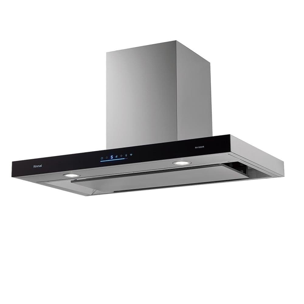 Rinnai 林內 倒T式4D直吸智能連動排油煙機 RH-9391R含運不安裝