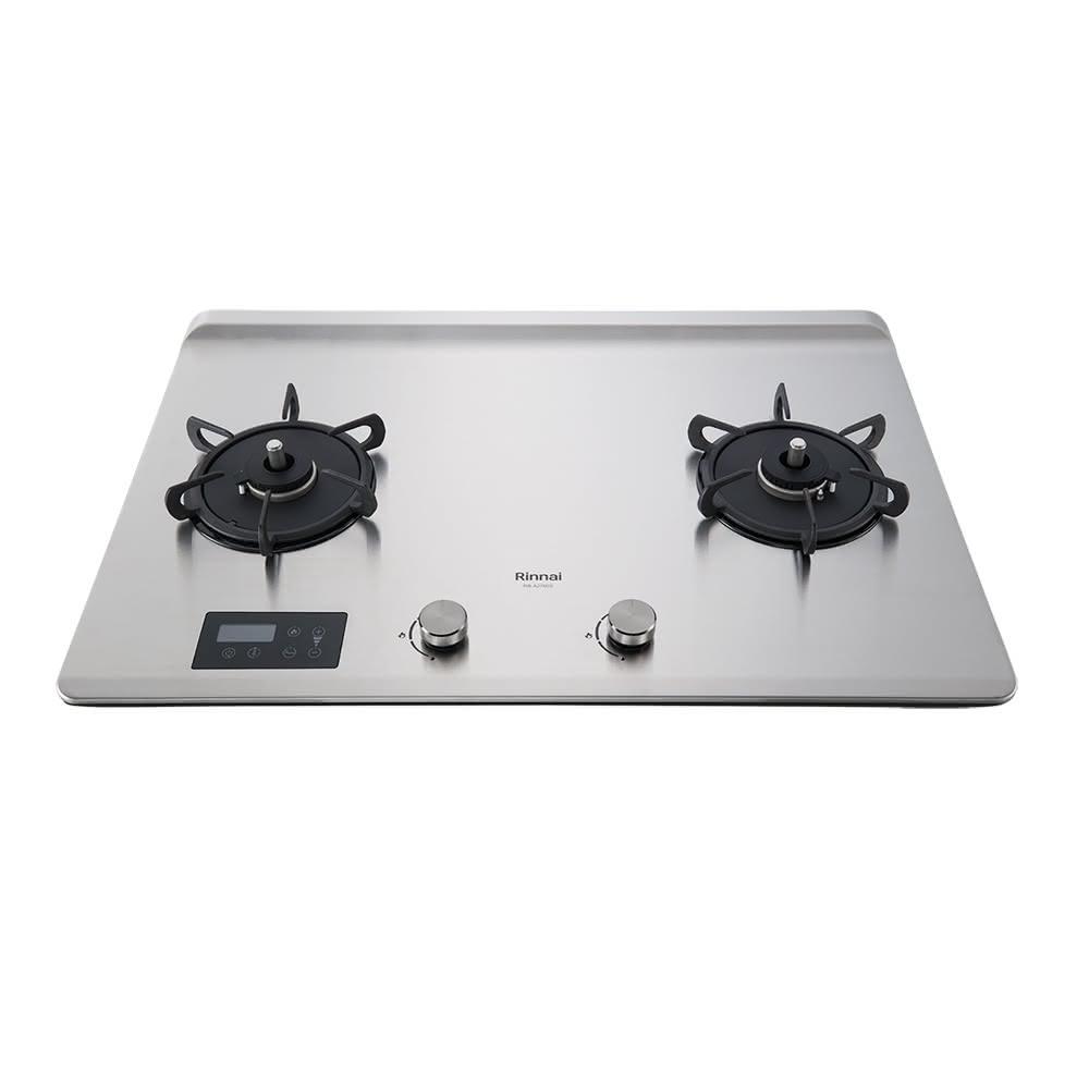 Rinnai 林內 檯面式緻溫不銹鋼雙口爐 RB-A2760S 含運不安裝