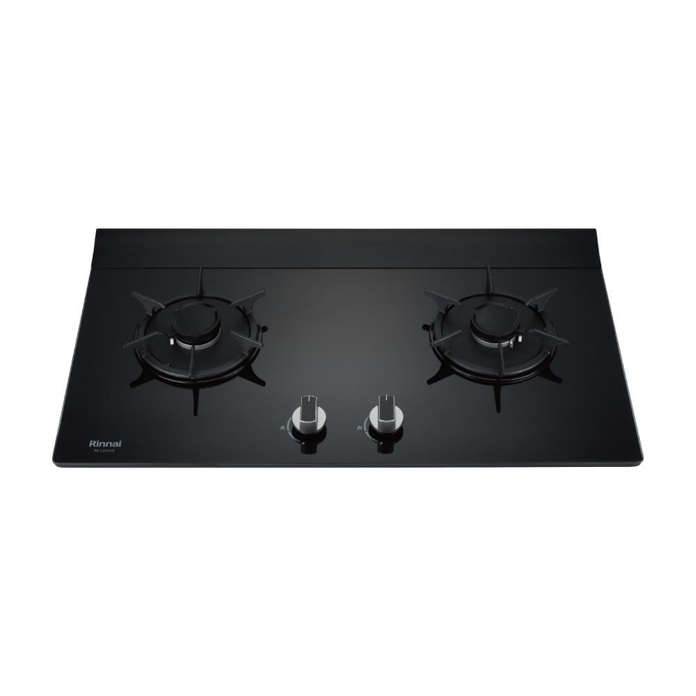 Rinnai 林內 檯面式彩焱玻璃雙口爐 RB-L2600G(B) 含運不安裝