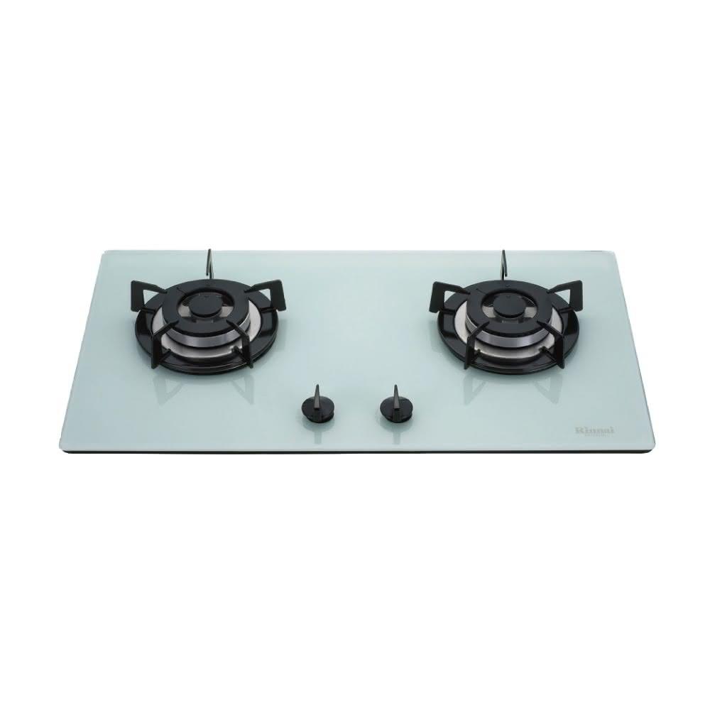 Rinnai 林內 檯面式防漏玻璃雙口爐 RB-202GH(W) 含運不安裝