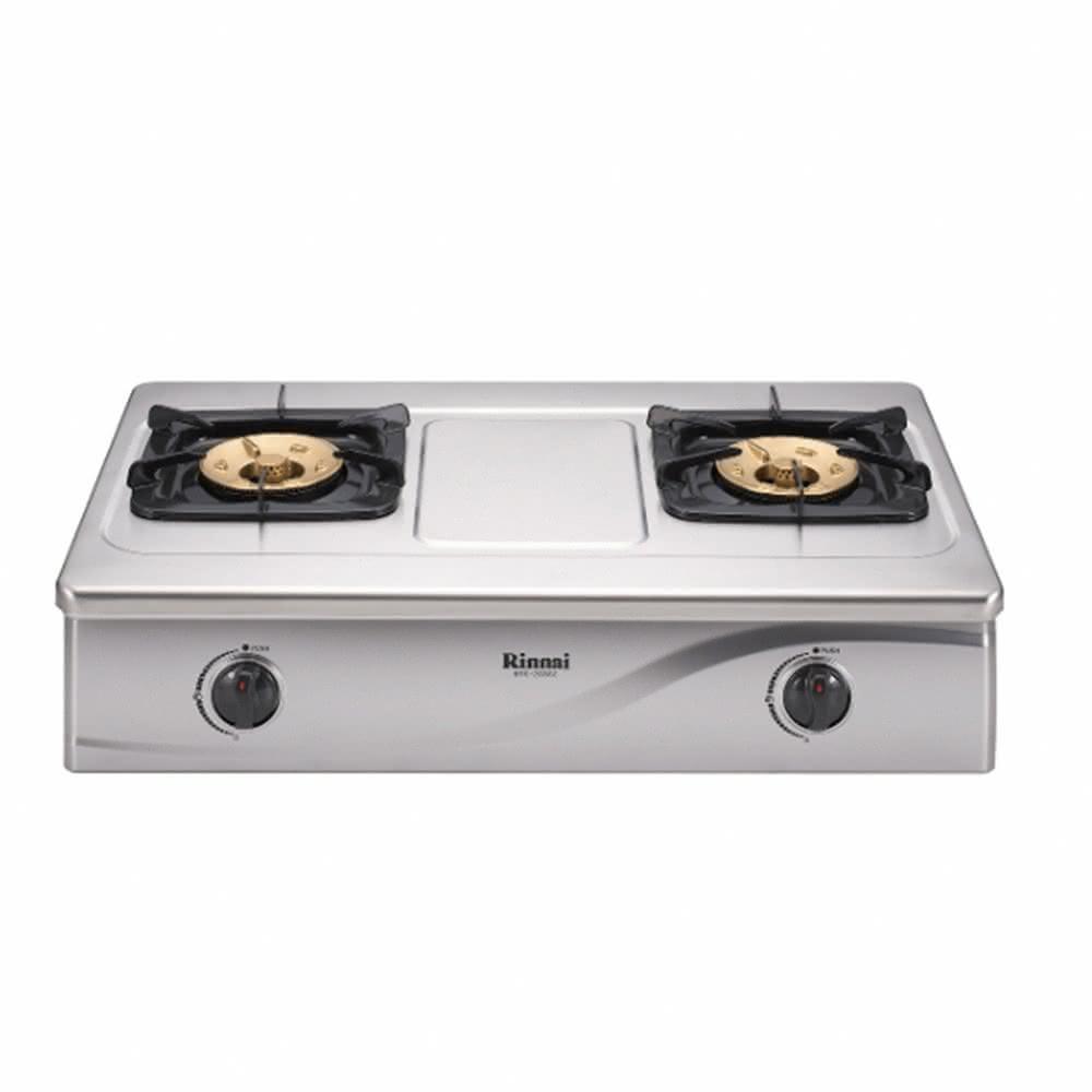 Rinnai 林內 台爐式傳統不銹鋼雙口爐 RTS-203SC 含運不安裝