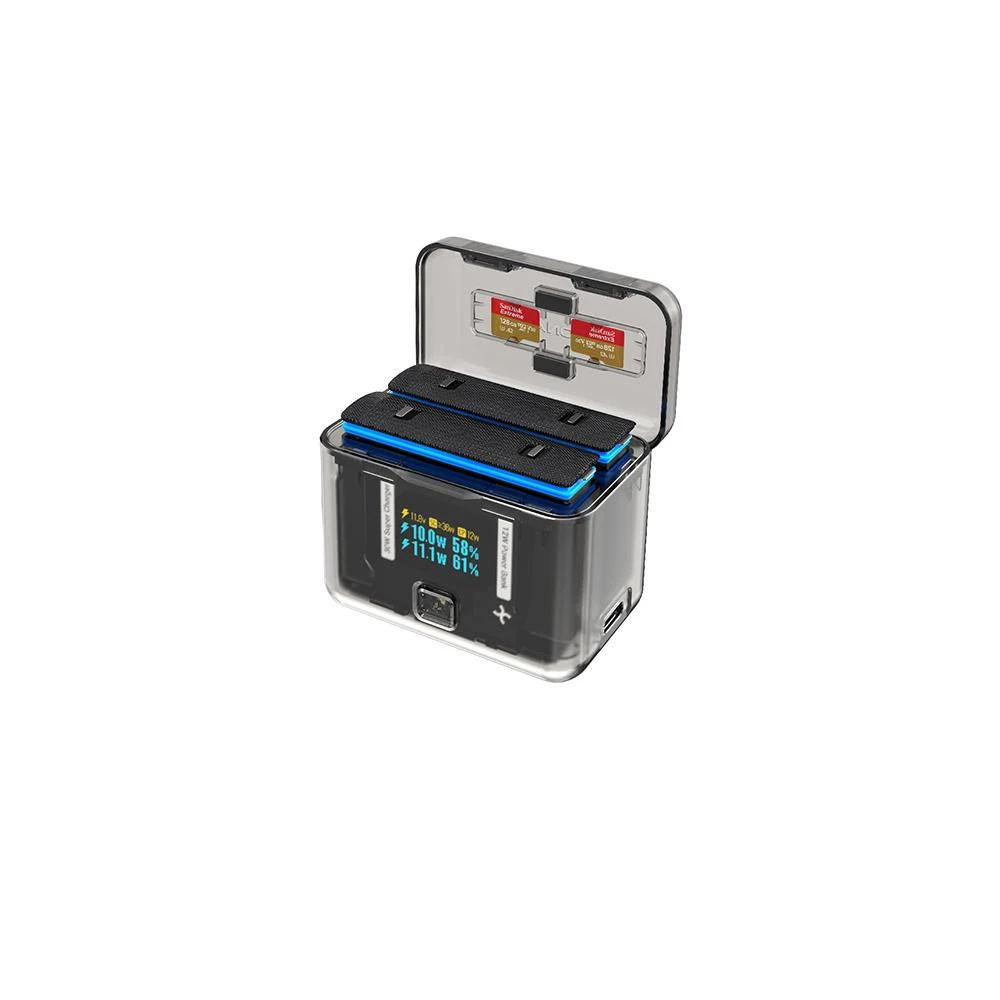 【Insta360】X4 雙充快充充電盒可放記憶卡