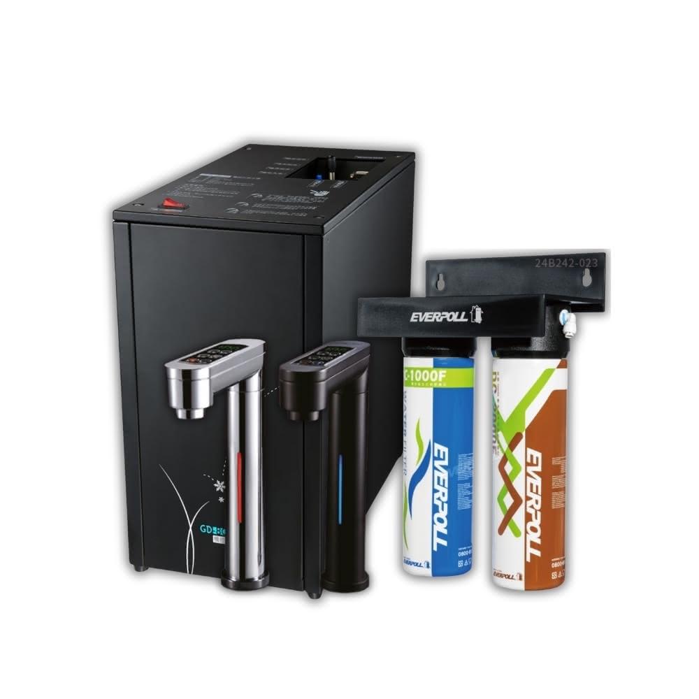 【GUNG DAI 宮黛】GD-800 櫥下型 冰冷熱三溫 觸控式飲水機 DCP-3000HA 三溫淨水組