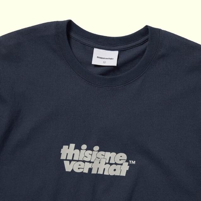 ★thisisneverthat★ OLLogo Tee Grey TN250TTSST05GRY thisisneverthat T-Logo Tee | Heather Grey