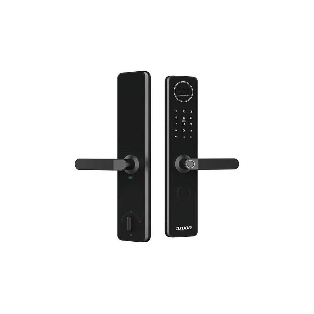 【AXGON】全台送安裝 AXGON G1-100K 電子鎖 人臉辨識│指紋│卡片│密碼│鑰匙│NFC│APP解鎖 高雄永興照明廚衛