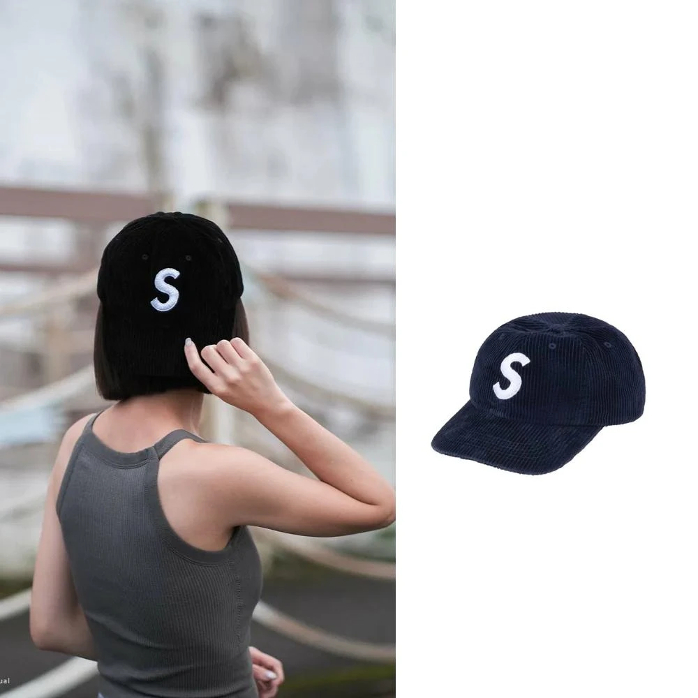 SUPREME】Supreme Corduroy S Logo 6-Panel FW24H81