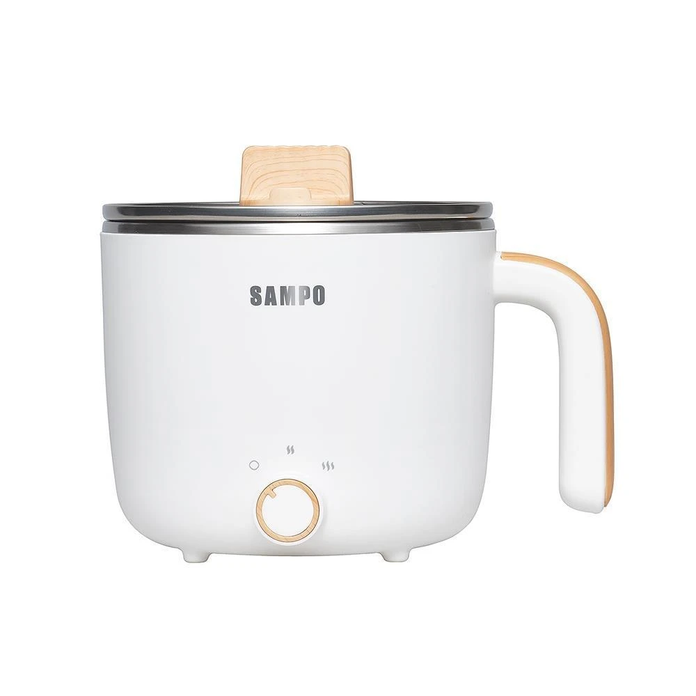 【SAMPO 聲寶】SAMPO聲寶 1.4L日式蒸煮美食鍋 (KQ-YF14D) 快煮鍋 適合小家庭、外宿族使用