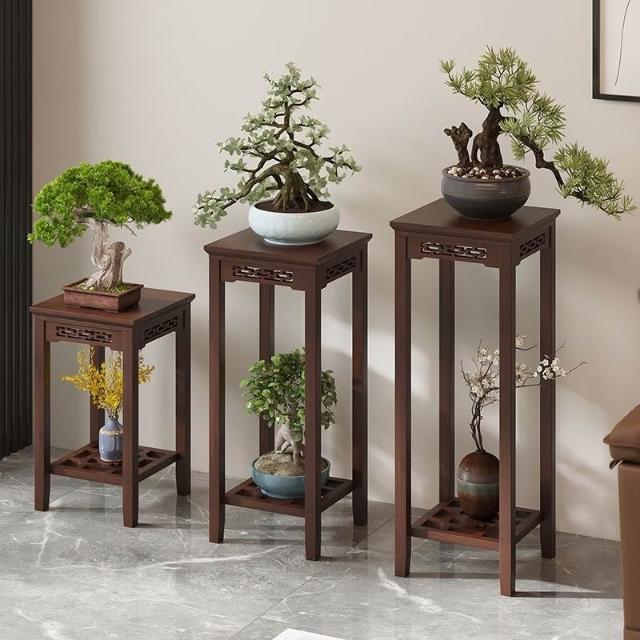 植物架聚寶盆架盆栽架裝飾架藝品架花瓶架財位桌花台四方花台花台