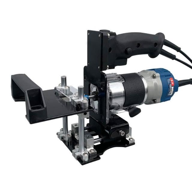 豪划算木工二合一隱形開槽器修邊機模具定位機開槽機定位輔助工具