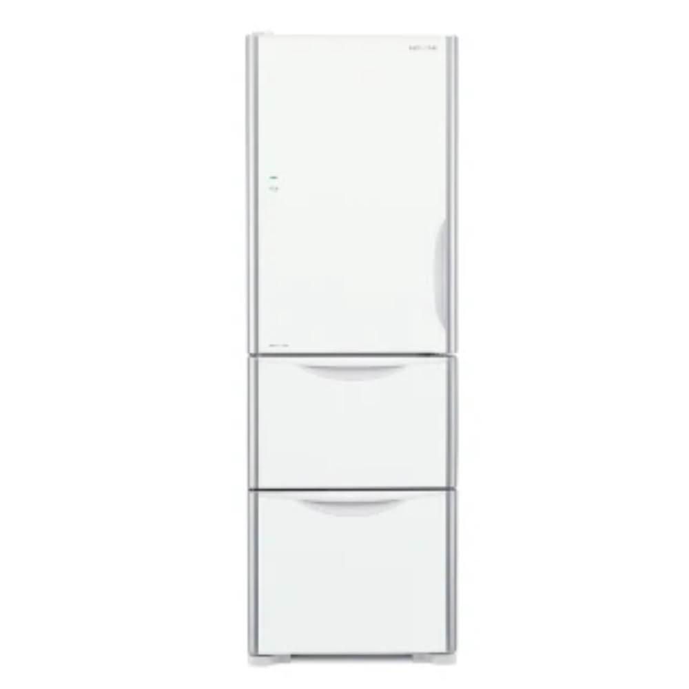 HITACHI 日立 394L一級能效變頻三門冰箱RG41B-GPW白(RG41B)