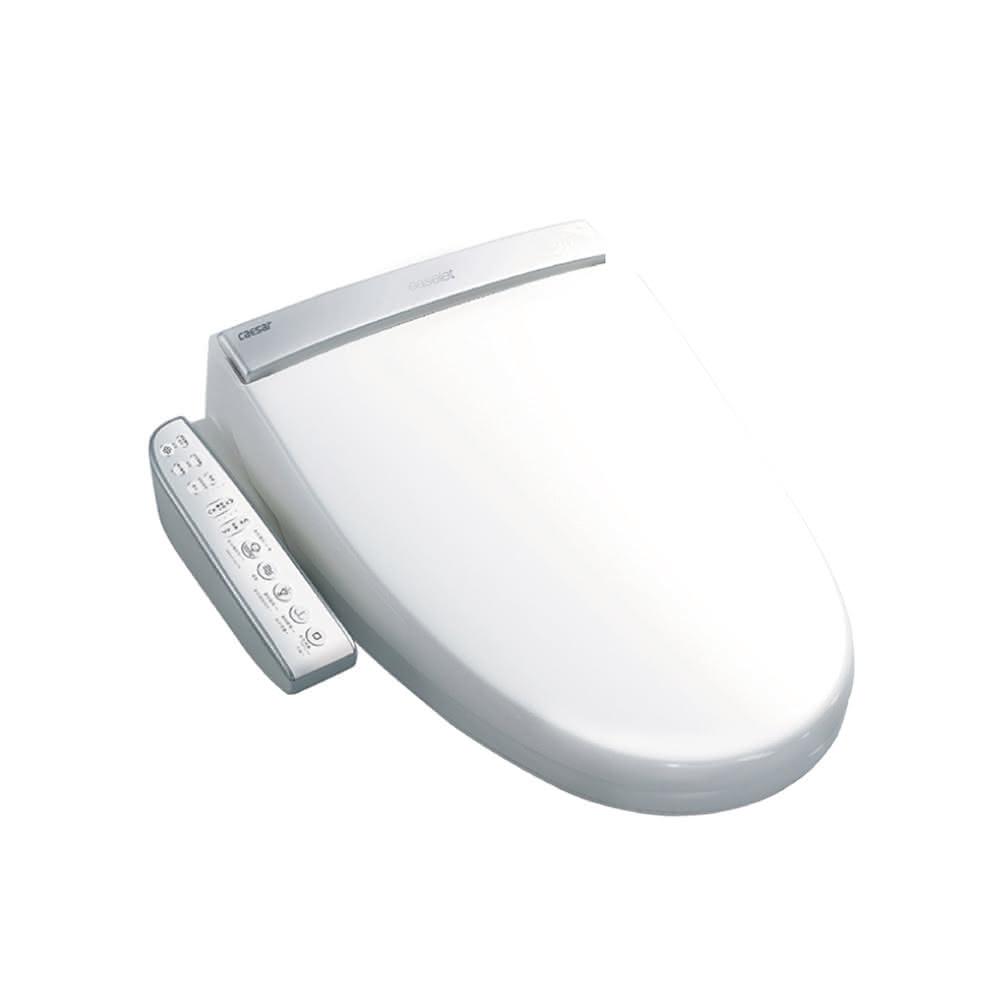CAESAR凱撒衛浴 TAF200 儲熱式免治馬桶座，採用耐燒防火PP材質，韓國原裝進口，適合110V/60Hz電壓使用，最大功率650W，提供快速加熱舒適體驗。尺寸寬487 x 長505 x 高154 mm，重量僅4.8kg，適用水壓0.07~0.75MPa，BSMI認證R31465，電線長1.2公尺，讓您的衛浴生活更衛生舒適。