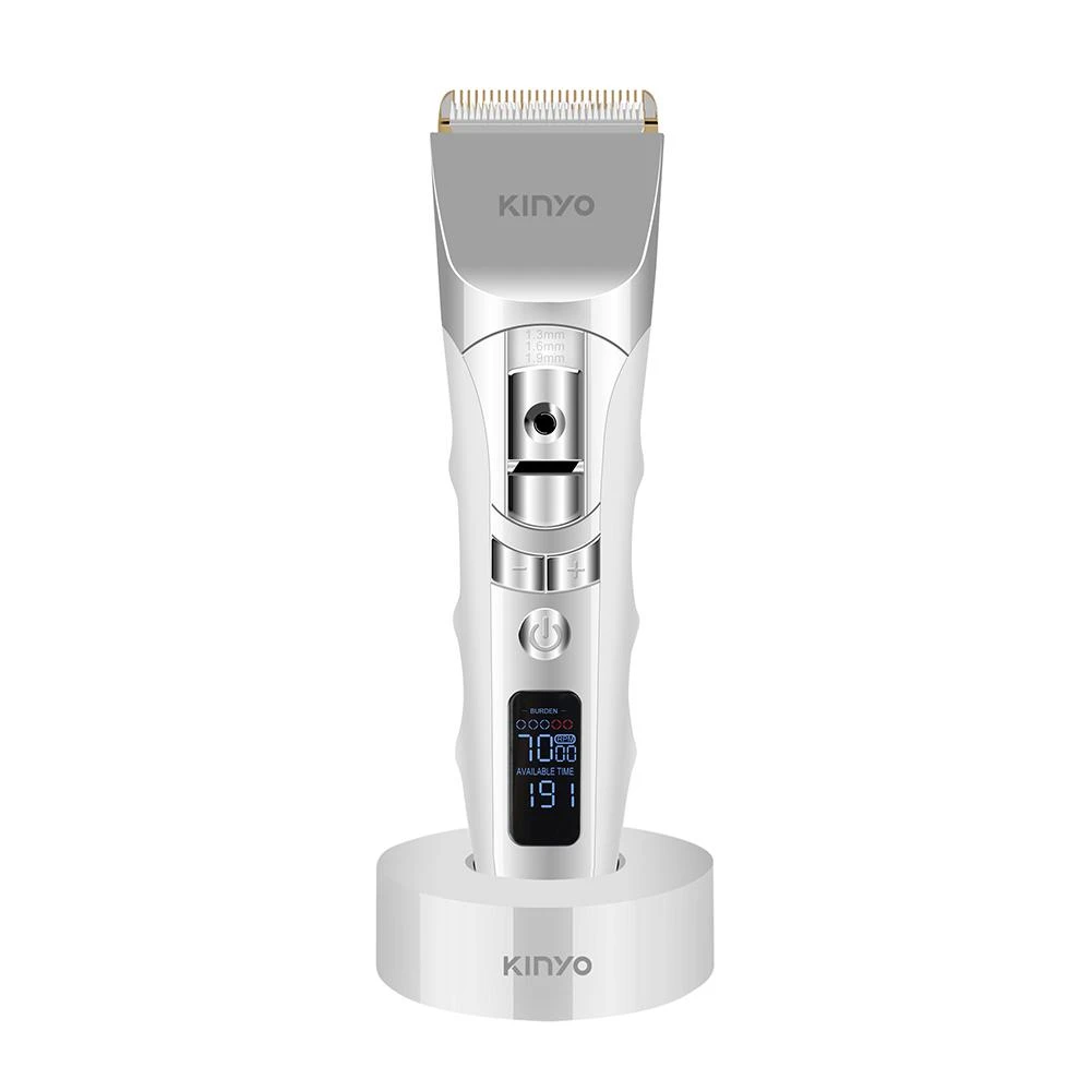 【KINYO】充插兩用陶瓷電剪 / 理髮器 (HC-6830)