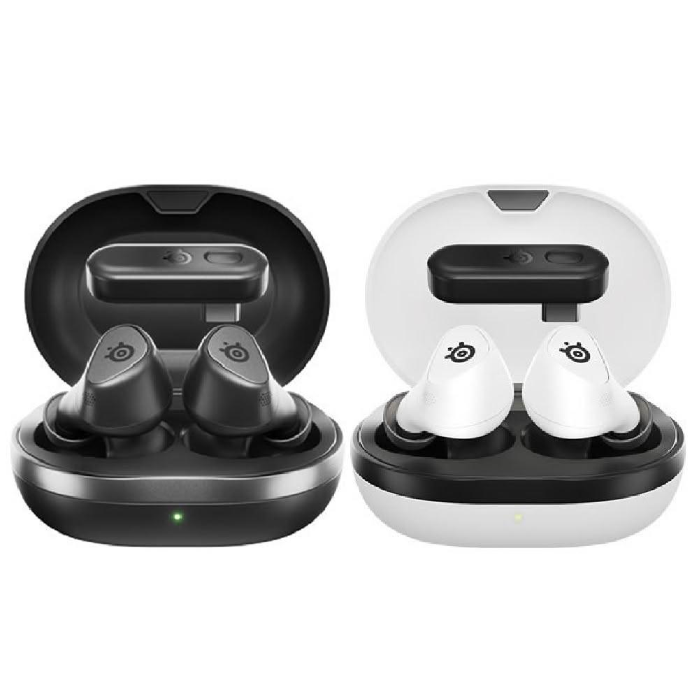 【Steelseries 賽睿】Arctis GameBuds真無線遊戲耳機-黑/白