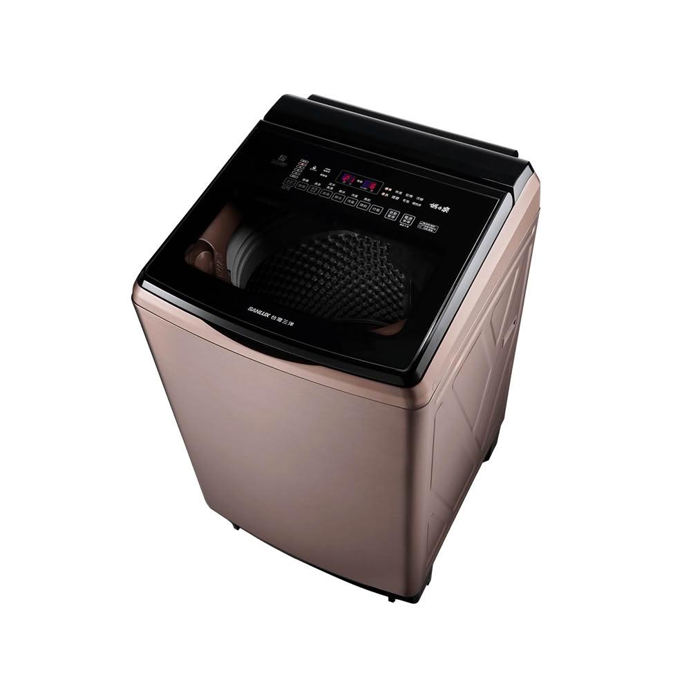 【SANLUX 台灣三洋】DD直流變頻洗衣機 18kg 玫瑰金-SW-V19A