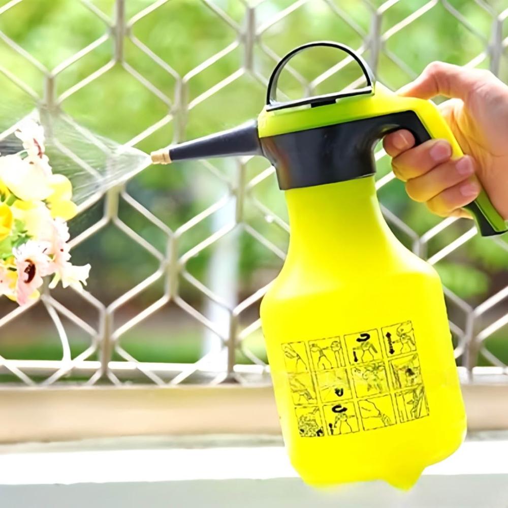 YOYOKI 時尚易拉壓力噴霧器 園藝澆花噴霧器/兩用噴水壺/洗車噴水瓶/氣壓式噴壺/氣壓噴瓶/家用灑水壺