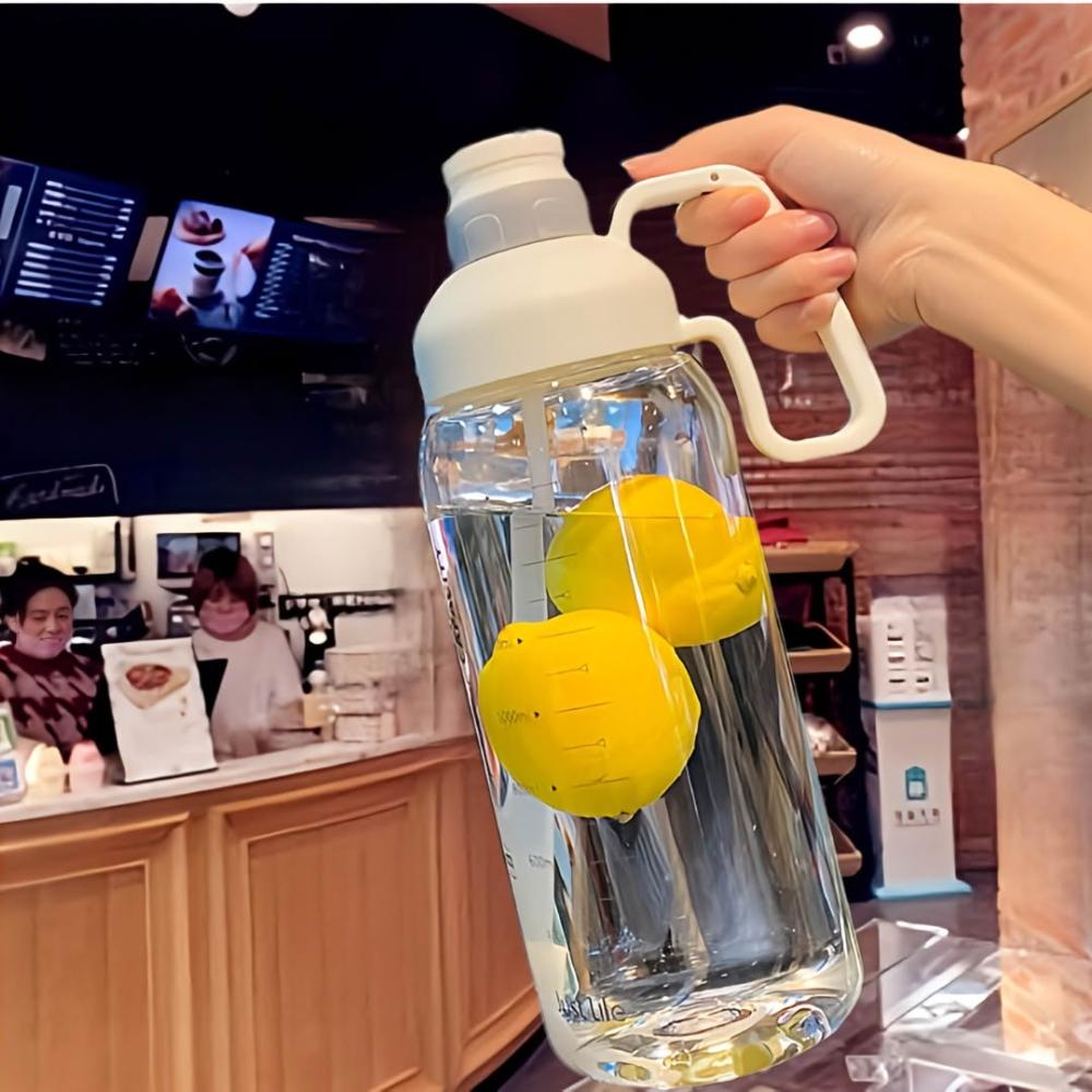 YOYOKI 大單把水壺1800ml 現貨/大容量水壺/附吸管/運動水壺/吸管水壺/手提水壺/耐摔水壺/健身水壺