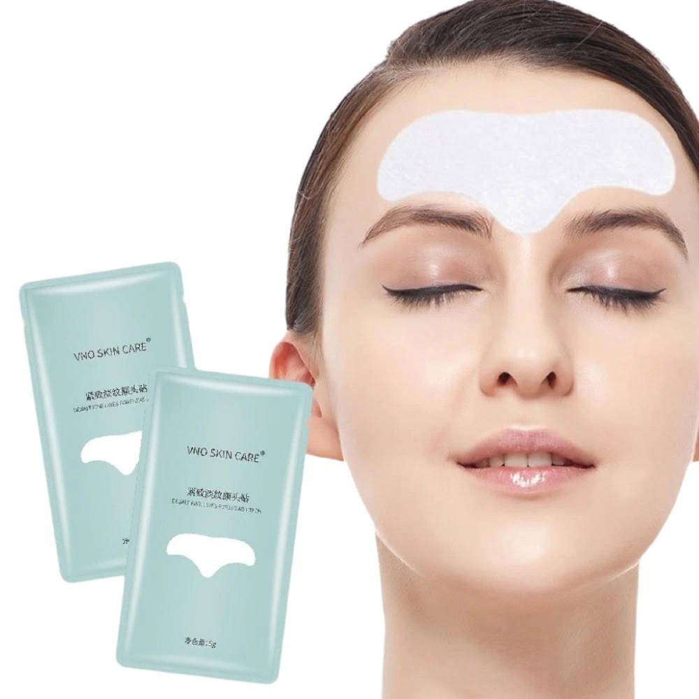 抬頭紋面膜 額頭面膜 抬頭紋貼 祛抬頭紋 抗皺 淡皺紋 額頭貼 川字紋貼 面膜 美白去皺紋