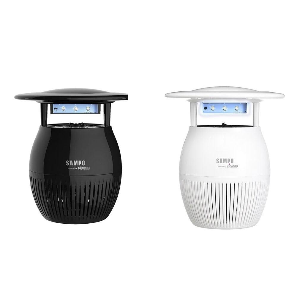【SAMPO 聲寶】家用型吸入式光觸媒UV捕蚊燈(白色) ML-W031D-W