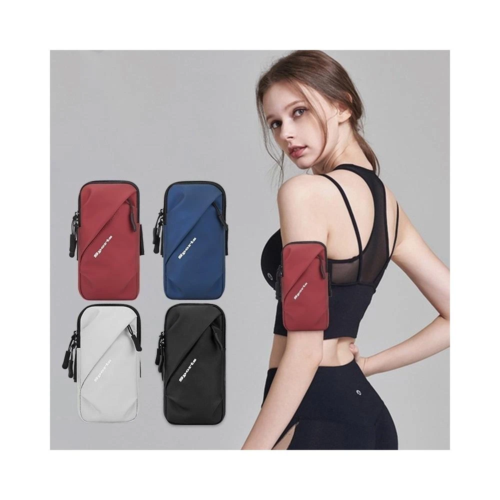 🌹闆娘精選現貨💛運動臂包 跑步防水手機包 手機袋 防水手機包 臂包 手腕包防水 雙層設計 男女款通用手臂帶運動手機臂套手腕包