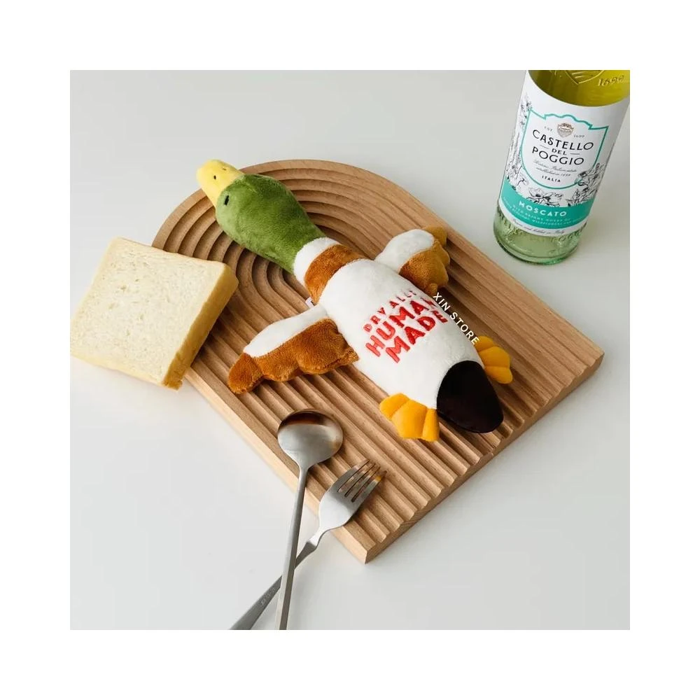 新品 HUMAN MADE Duck Plush Doll HUMAN MADE 絨毛娃娃Duck Plush Doll 鴨子, 32.5cm, 1個- 安撫