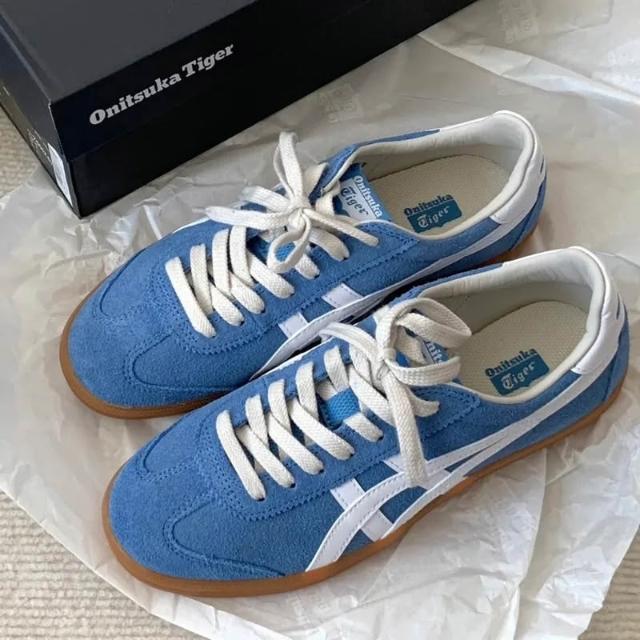 Onitsuka Tiger】Onitsuka Tiger Tokuten 鬼塚虎麂皮焦糖藍莓1183A907-400
