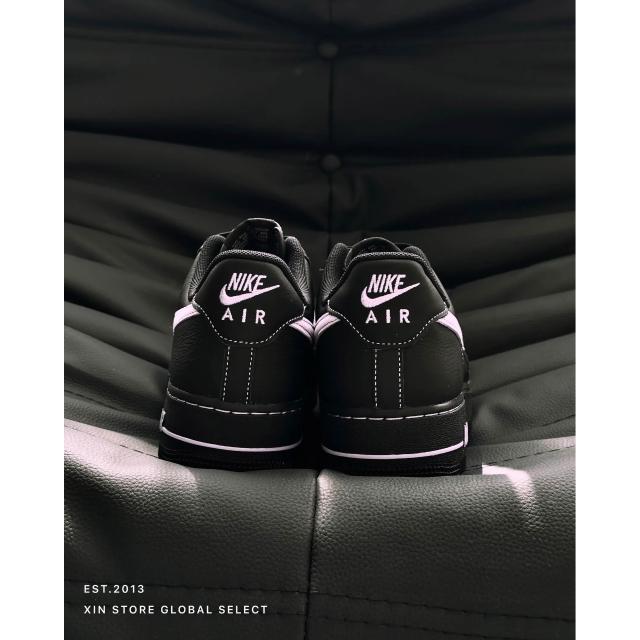 NIKE 耐吉】Nike Air Force 1 紫羅蘭刺繡縫線賽博朋克酷洛米黑紫
