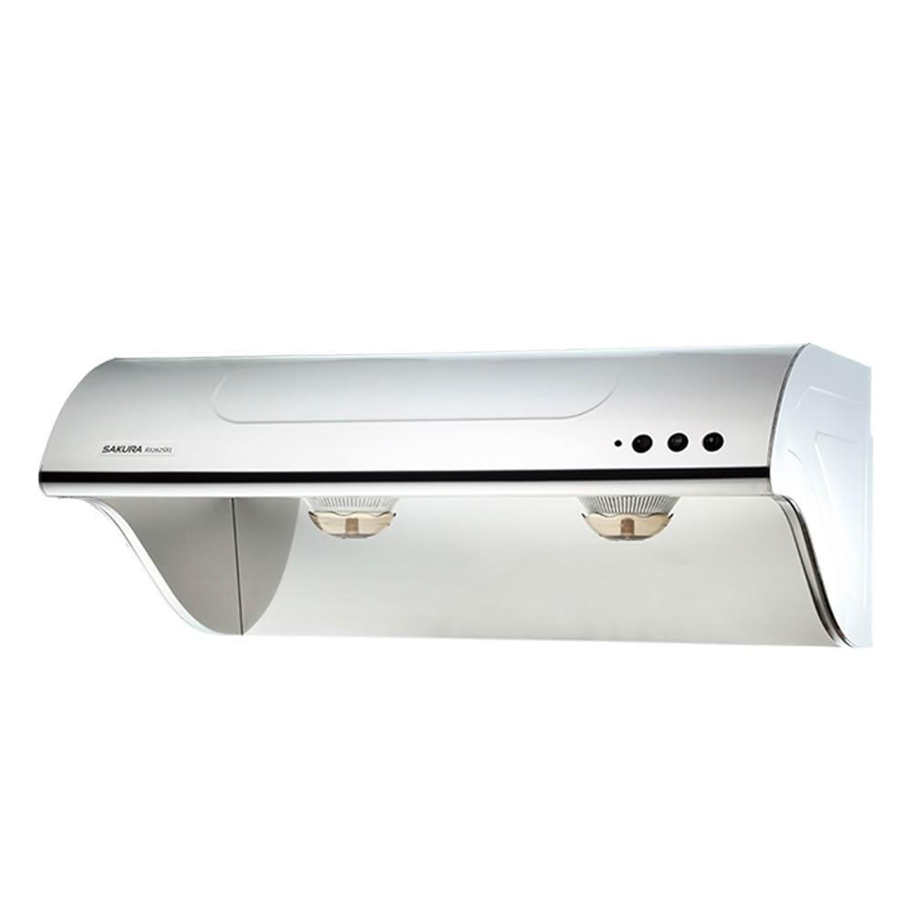 SAKURA櫻花 80公分 斜背式除油煙機 高速雙渦輪+雙效除油 R3262