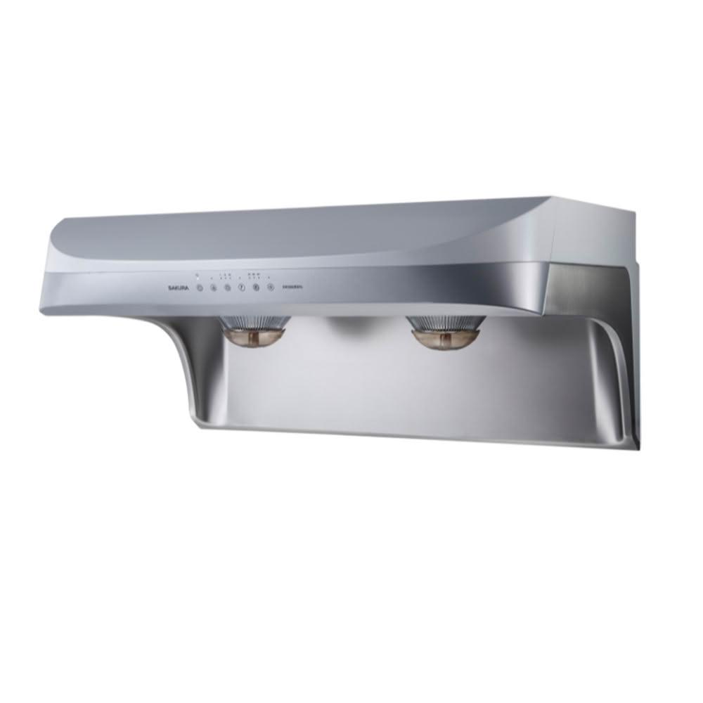 SAKURA櫻花 80公分 渦輪變頻 雙效除油流線型除油煙機 DR3882B