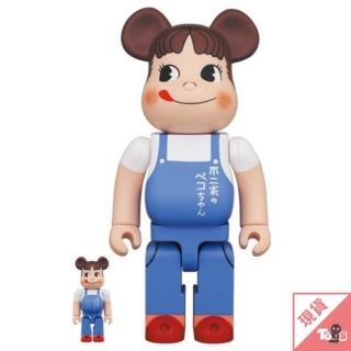 不二家 - BE＠RBRICKペコちゃんThe overalls girl 100％400％ TP00066890000142_L_m.jpg