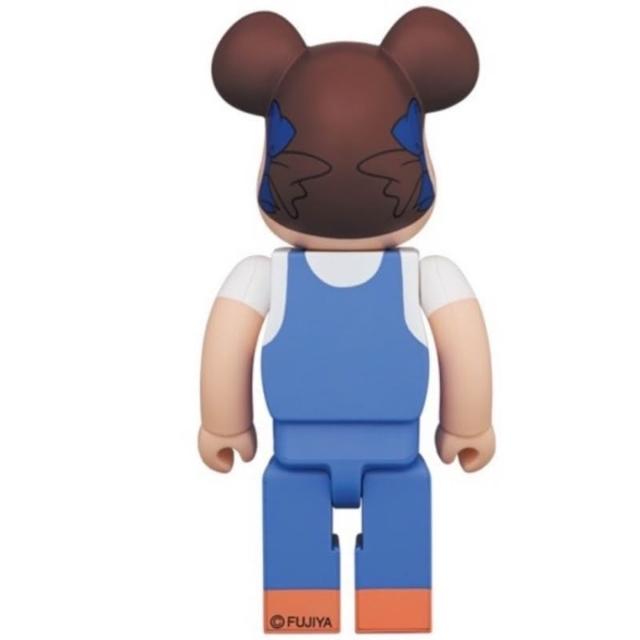 不二家 - 【新品】BE＠RBRICKペコちゃんThe overalls girl 400% MEDICOM TOY OFFICIAL BLOG（メディコム・トイ オフィシャル