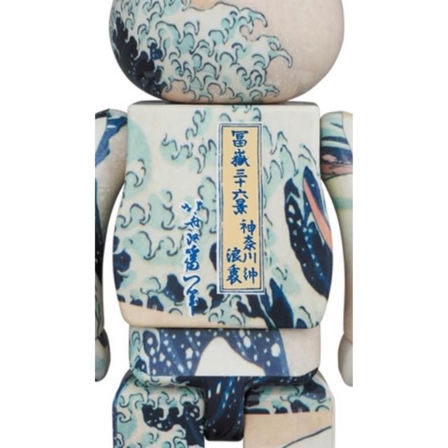 BE@RBRICK 葛飾北斎 神奈川沖浪裏 400％ 100% MEDICOM BE@RBRICK 葛飾北斎 神奈川沖浪裏 400％100% ベアブリック 北斎