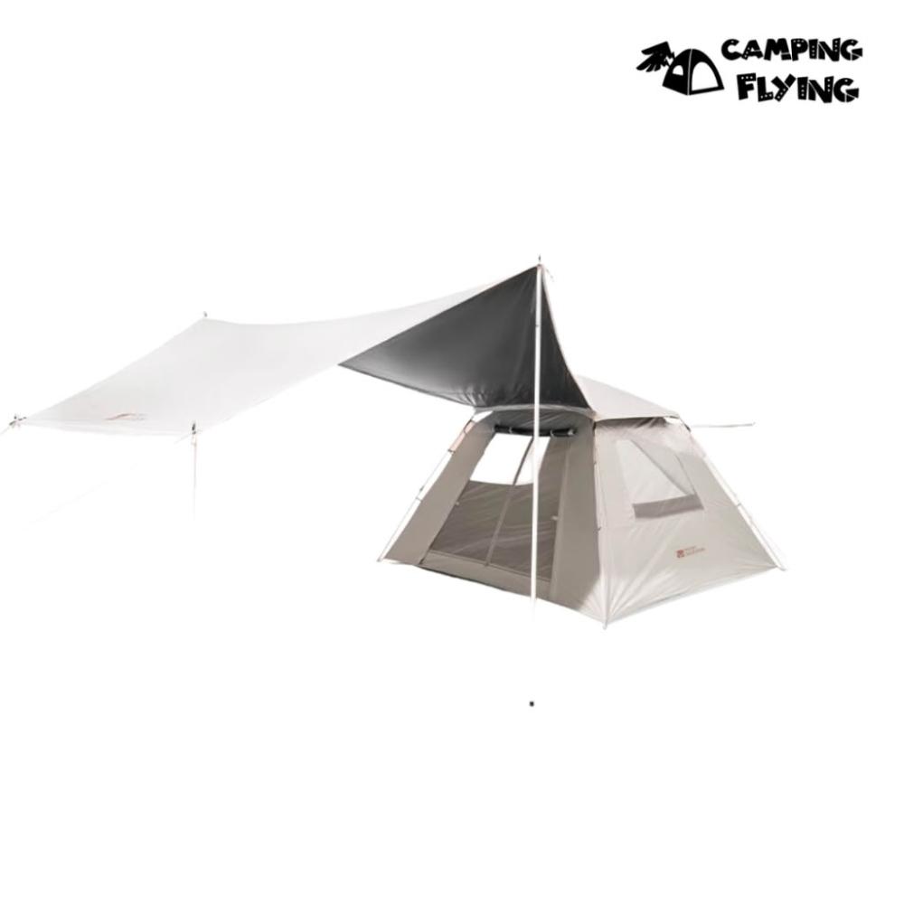 MOBIGARDEN 零動155 野餐帳 黑膠自動帳篷 公園帳 黑膠天幕 台灣現貨 campingflying 想露飛飛