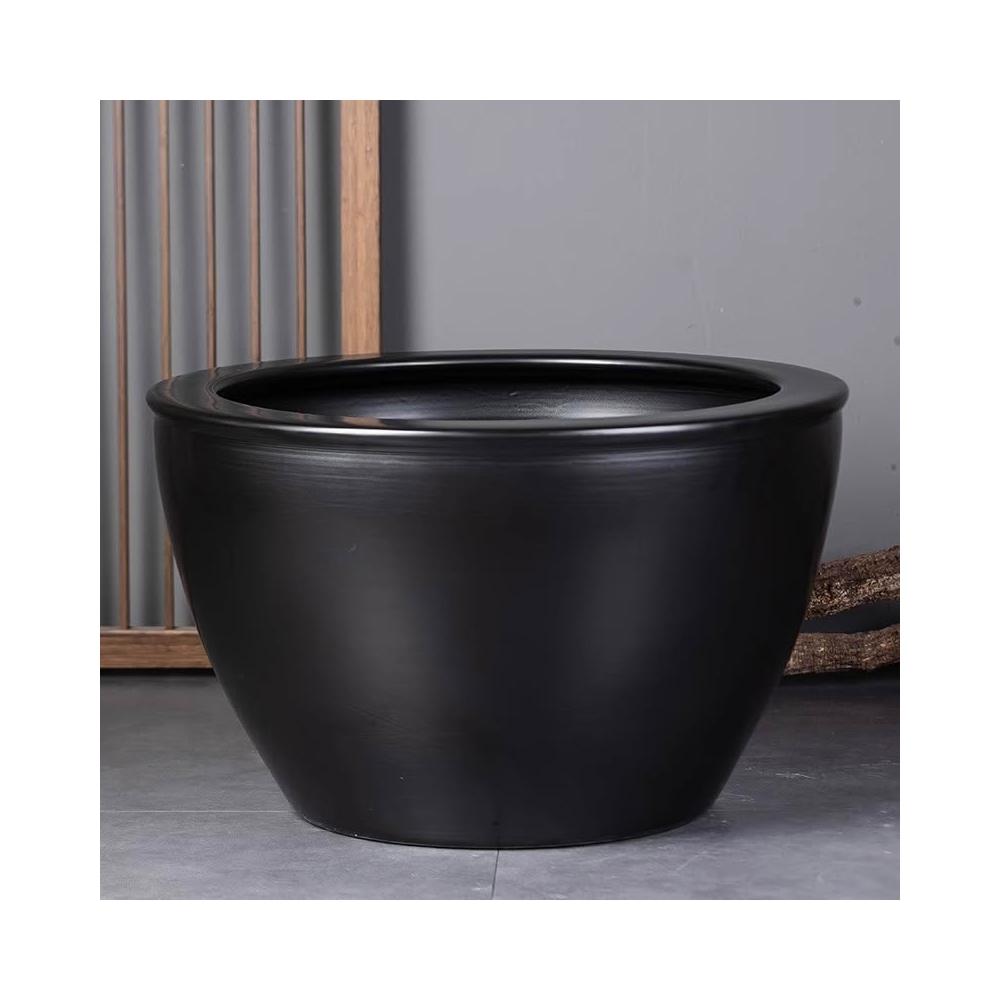 景德鎮陶瓷錦鯉金魚缸特大號庭院門海大型睡蓮缸荷花缸老式大水缸