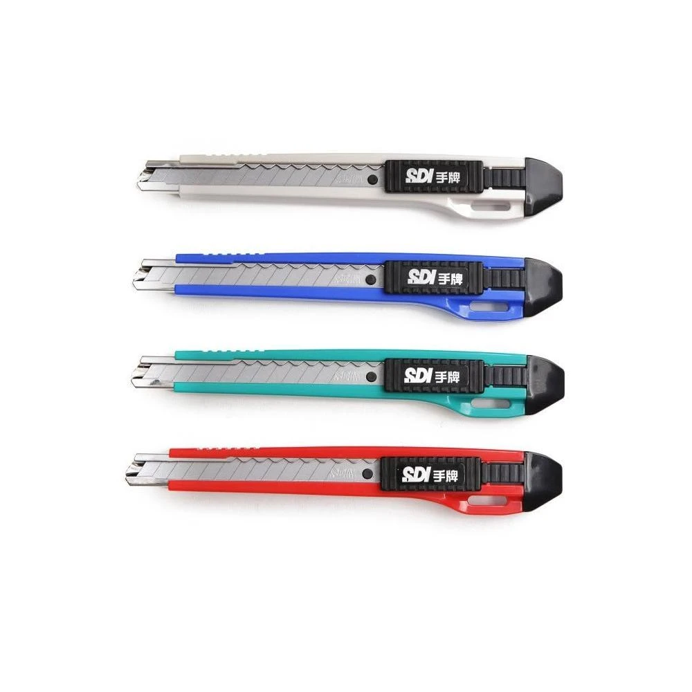 【SDI 手牌】手牌 SDI-0406C 美工刀 (自動鎖 附2刀片)