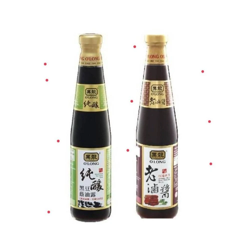 黑龍 老滷醬 純釀黑豆蔭油露 400ml 不含防腐劑 不含小麥 無麩質過敏原 現貨