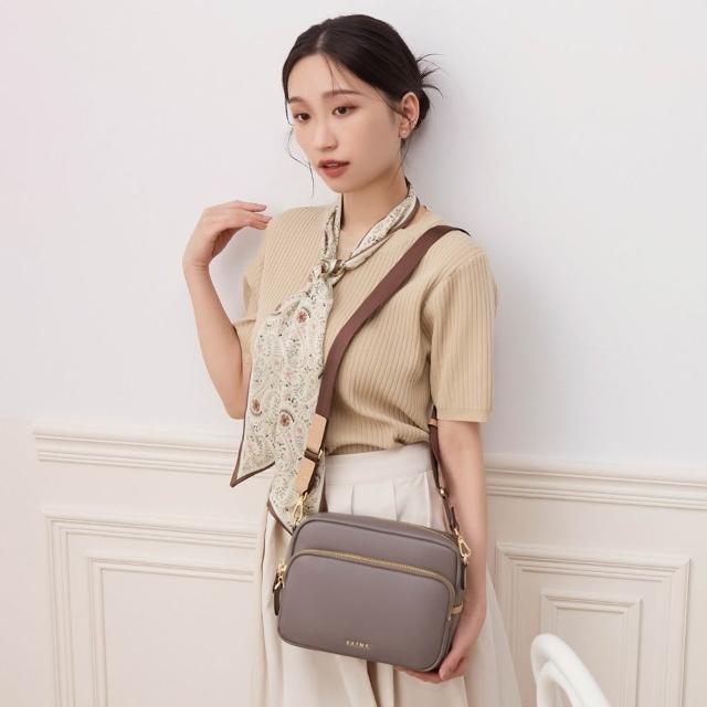 送料込★S’AIME★頭層真皮雙層相機方包★牛革 ショルダーバッグ S'AIME】SAIME 東京企劃頭層真皮雙層相機方包