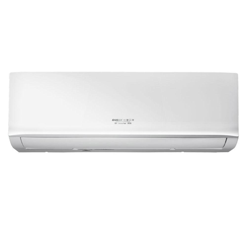 SANLUX台灣三洋 SAC-V72HR3 SANLUX臺灣三洋 SAC-V72HR3 分離式冷暖變頻冷氣,專為9-13坪空間設計,CSPF第一級能源效率,額定冷暖能力7.2KW,採用環保R32冷媒,室外機50kg輕巧安裝。室內機上/下吹出風,室外供電220V,年耗電量僅1594度,省電舒適。全機7年保固,壓縮機10年保障,中國製造BSMI認證,適合臺灣家庭使用,提升居家空調品質。關鍵字最佳化:變頻冷氣、冷暖空調、分離式冷氣機。
