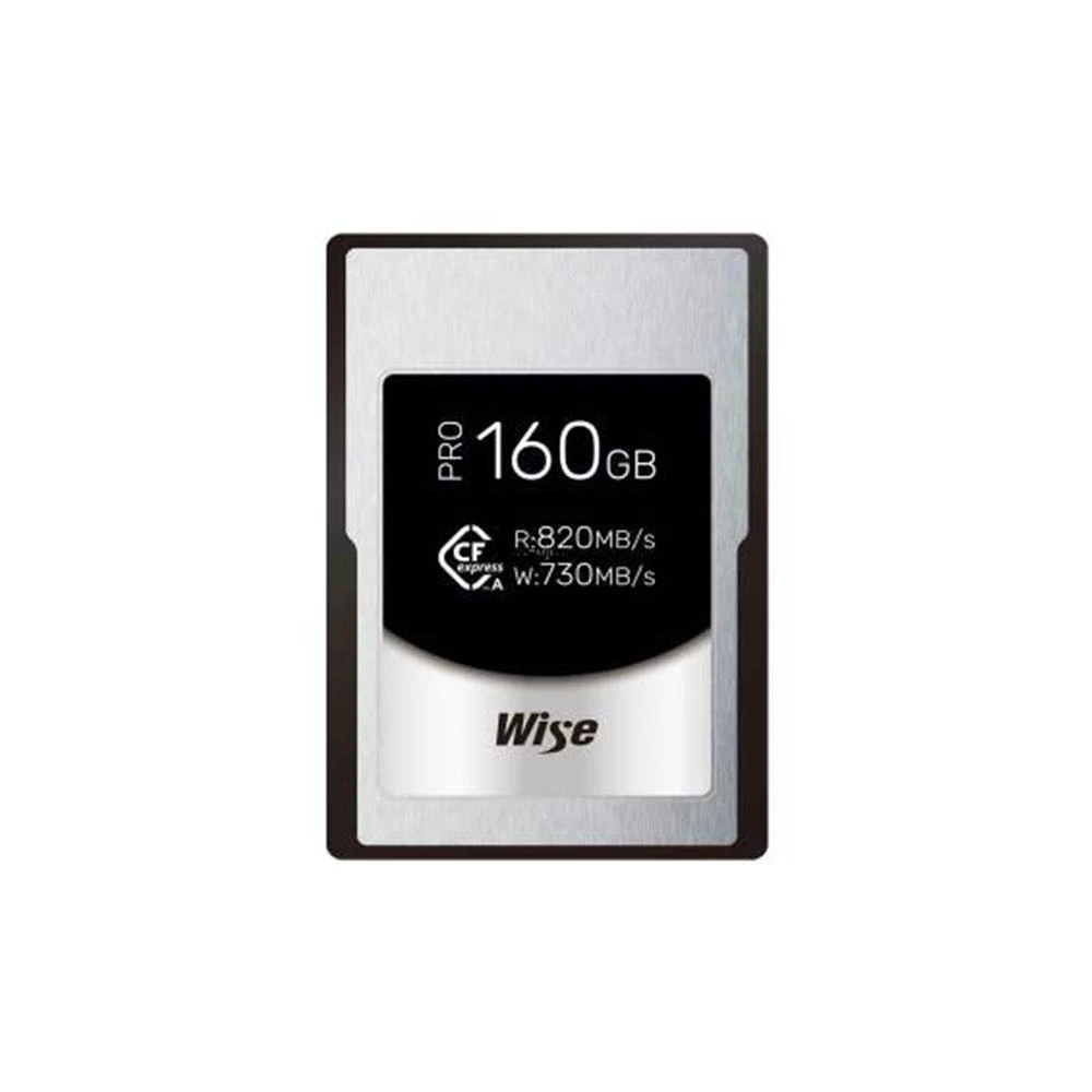 【Wise 裕拓】Wise CFexpress 160GB Type A 高速記憶卡 公司貨 贈WA-CX00 TYPE A專屬讀卡機