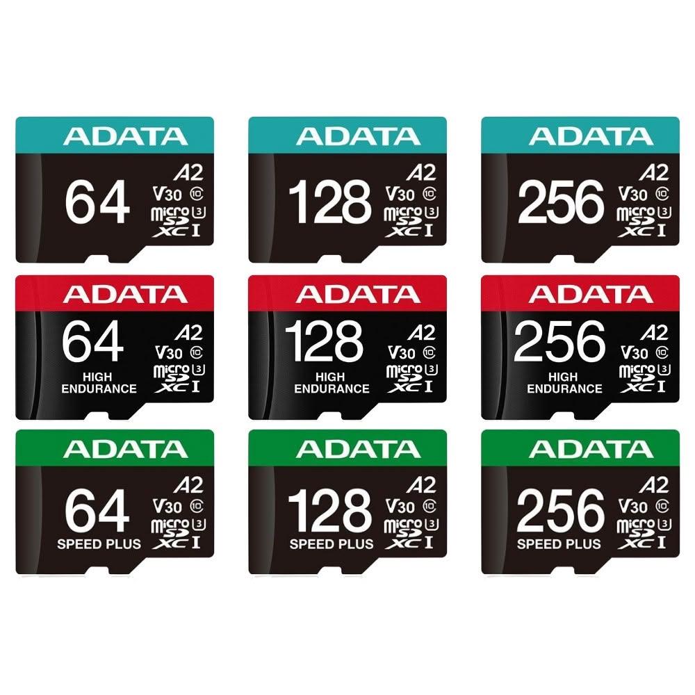 【ADATA 威剛】行車紀錄器 記憶卡 U3 V30 A2 MicroSD 32GB 64GB 128GB 32G 64G 128G 2K